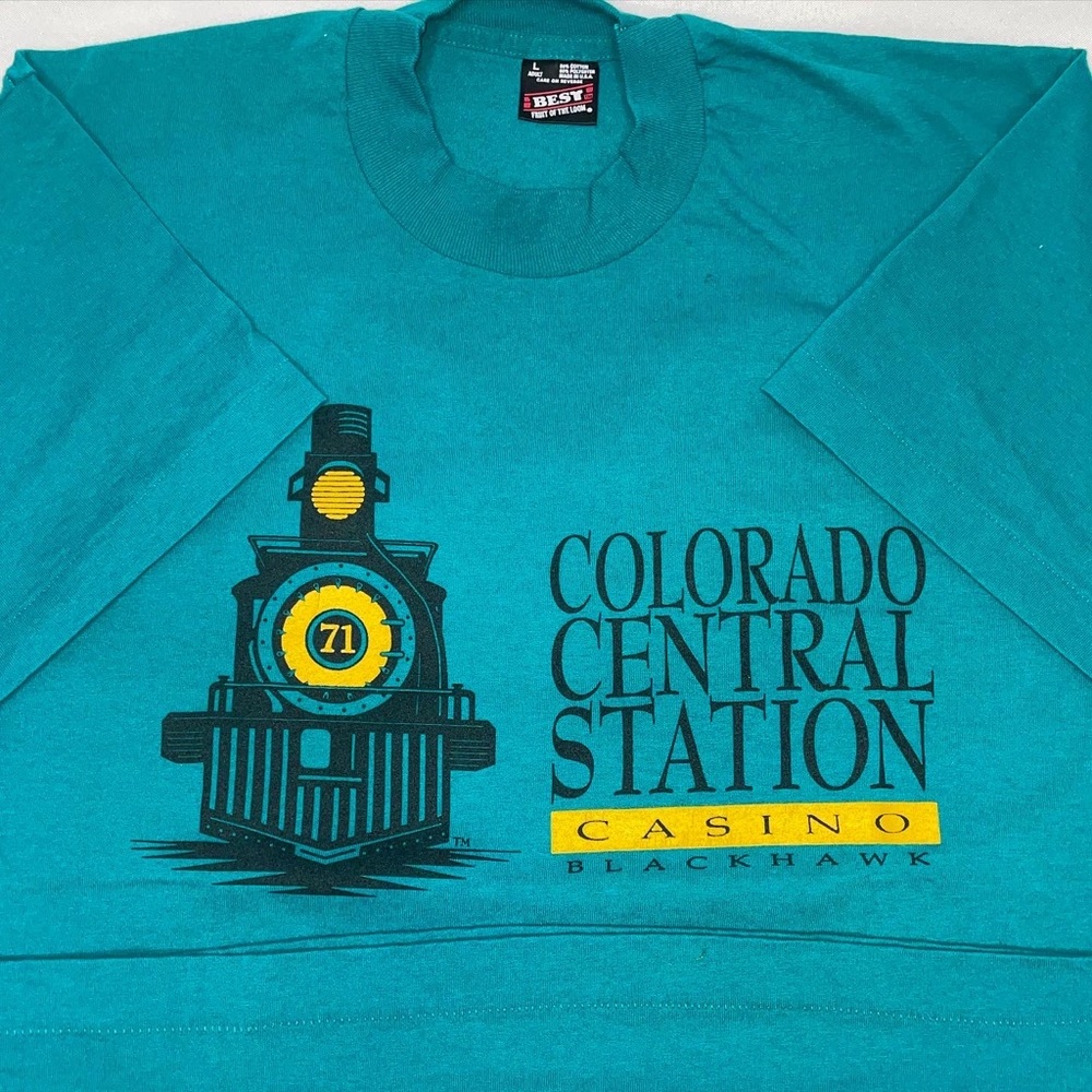 Early 90s “Colorado Central Station” single stitch tee